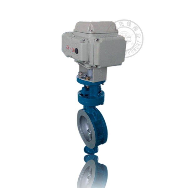 D973H-16C 電動對夾密封型三偏心硬密封鑄鋼(WCB)蝶閥